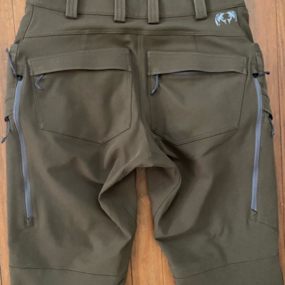 KUIU Men's Attack Pants 30R Bourbon Hunting Brown/Green - Picture 7 of 10